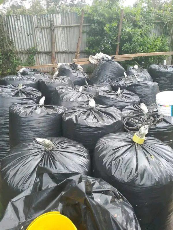 Large Black Silage Tubes 300kg