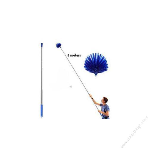 Cobweb Brush With 3-Meter Telescopic Extension Hand Pole