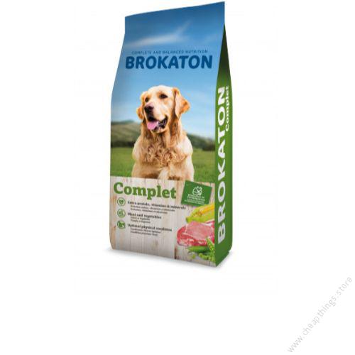 Brokaton Complet Adult Dog Food 4kg