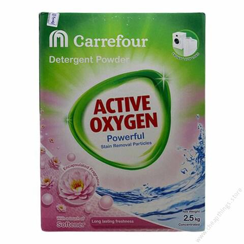 carrefour active oxygen softener top and front 2.5kg