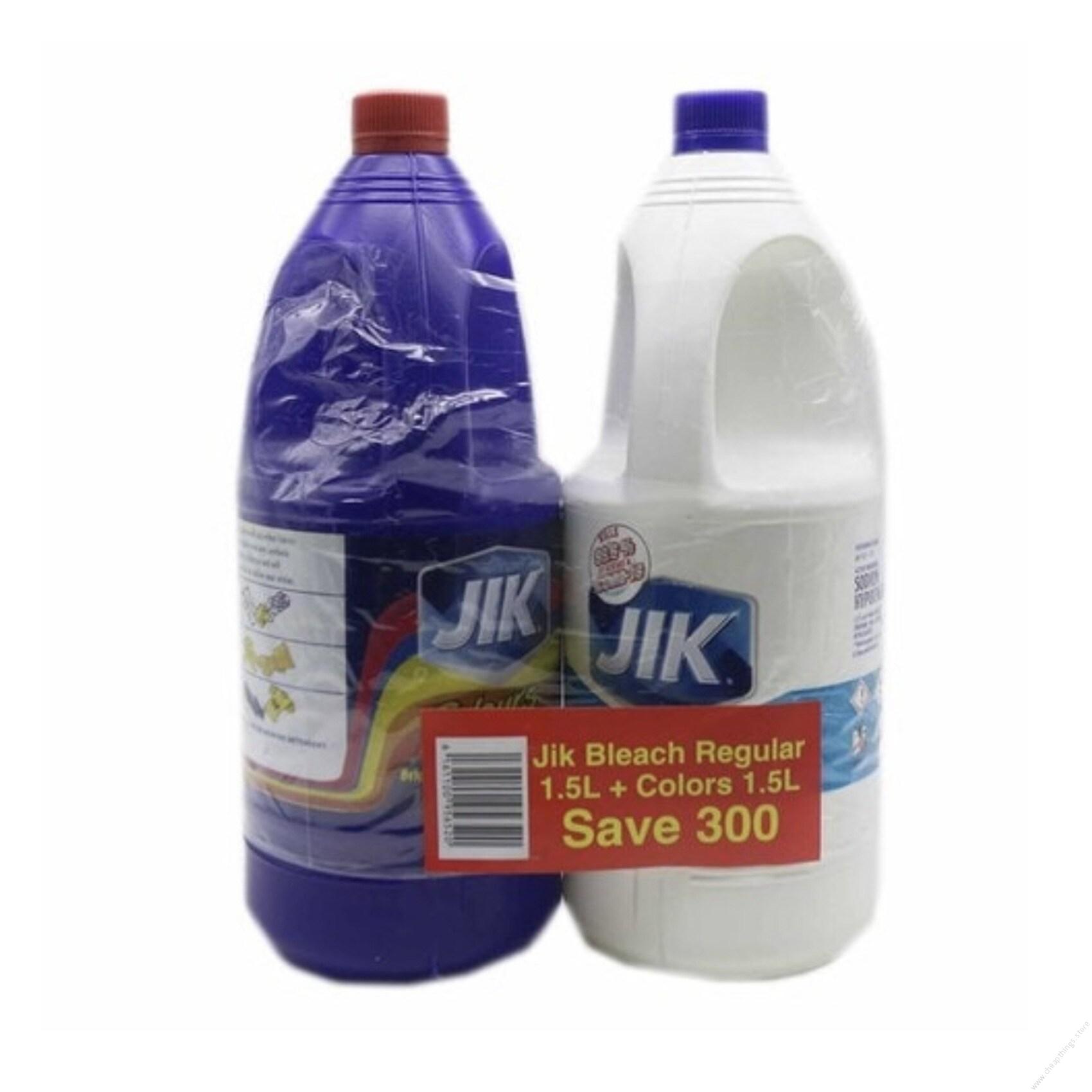 Jik Promo Colours And Regular Bleach 1.5l