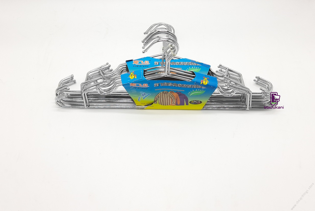 Stainless chrome plated steel heavy duty all purpose clothes hangers 16 inch 42cm