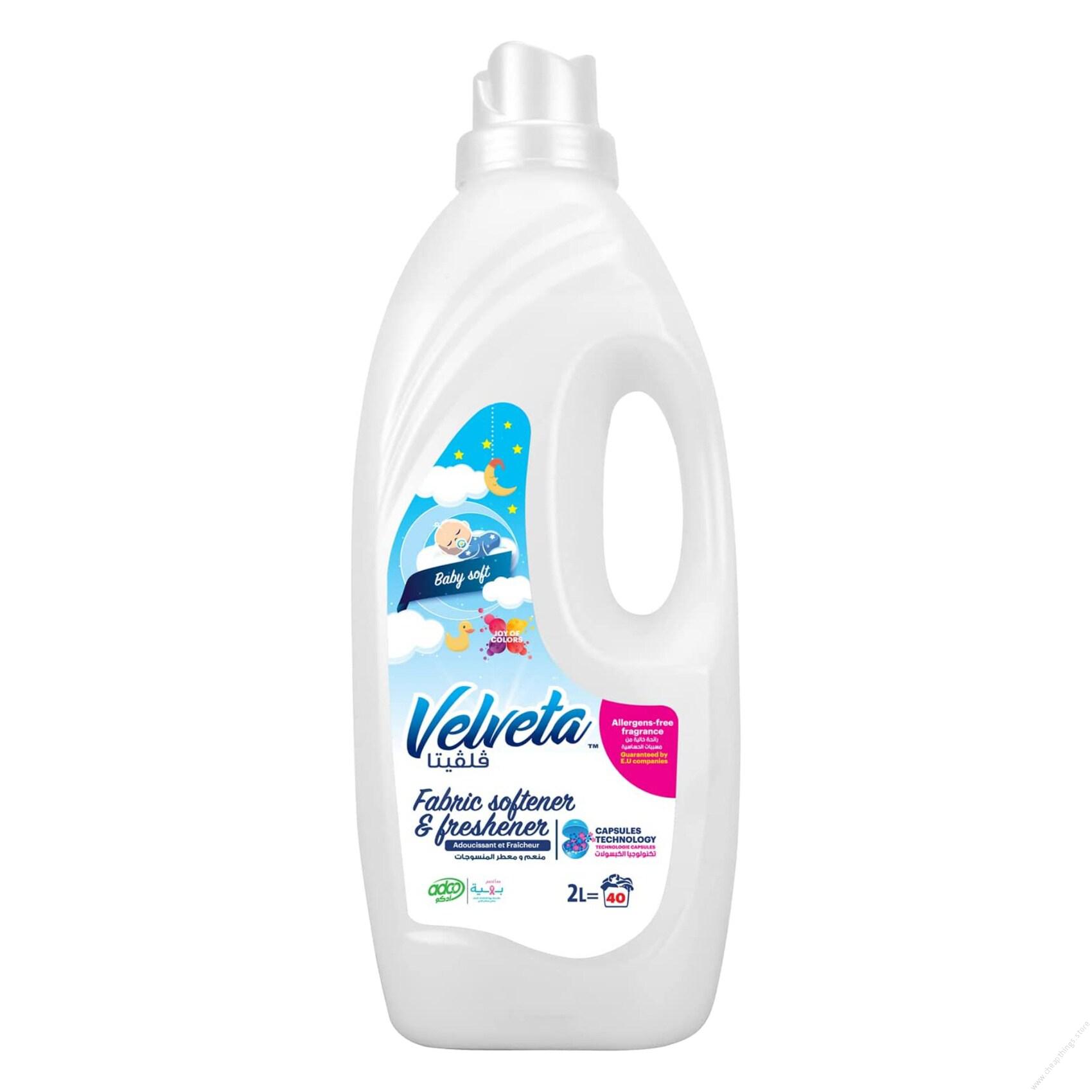 Velveta baby freshner fabric softener 2l
