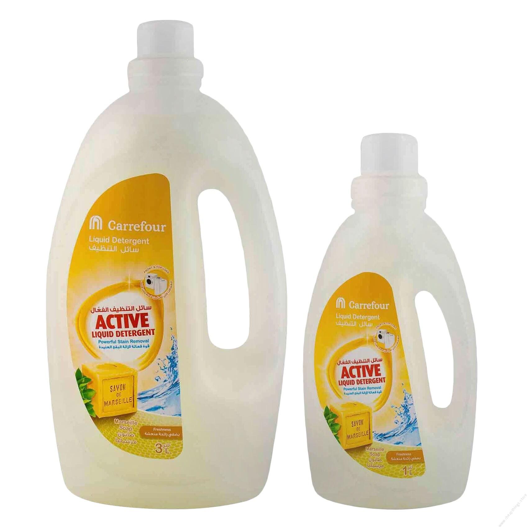 Carrefour Soap Merseille HI Liquid Detergent 1L