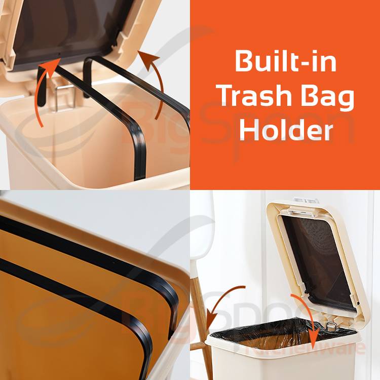 2 in 1 Pedal Push Dustin 45ltrs