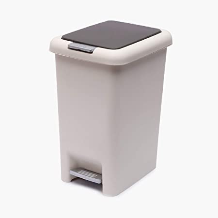 2 in 1 Pedal Push Dustbin (30ltrs)