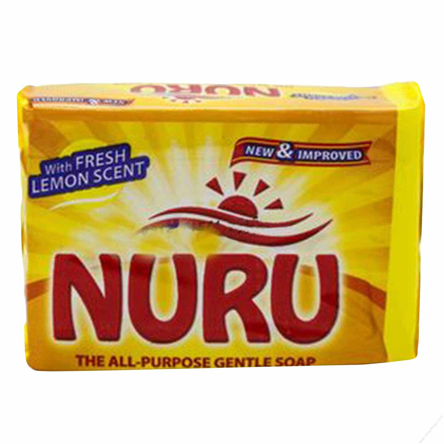 Nuru Single Mu lti Purpose Soap yellow 175gr