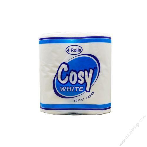 4 x Cosy Toilet Roll White