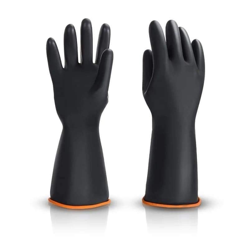 Rubber Gloves (Black)