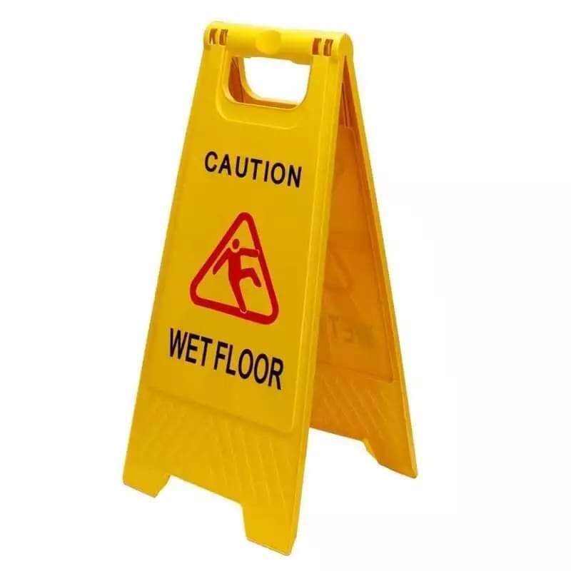 Wet Floor Caution Sign
