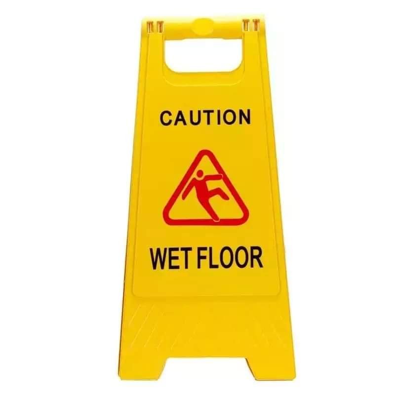 Wet Floor Caution Sign