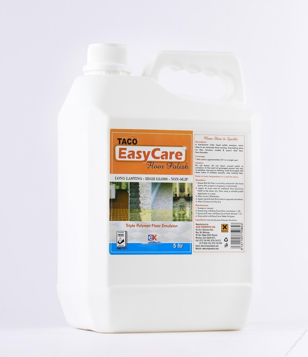 Taco Easy Care Floor Polish (5L)