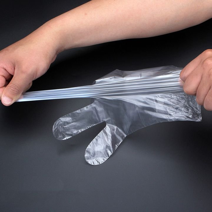 Disposable Food Plastic Gloves - 100pcs
