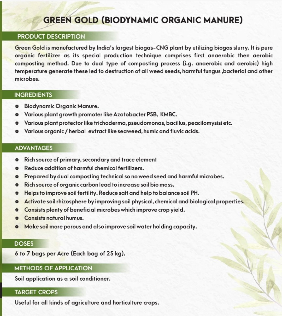 Green Gold Nano - 25kg - Image 3