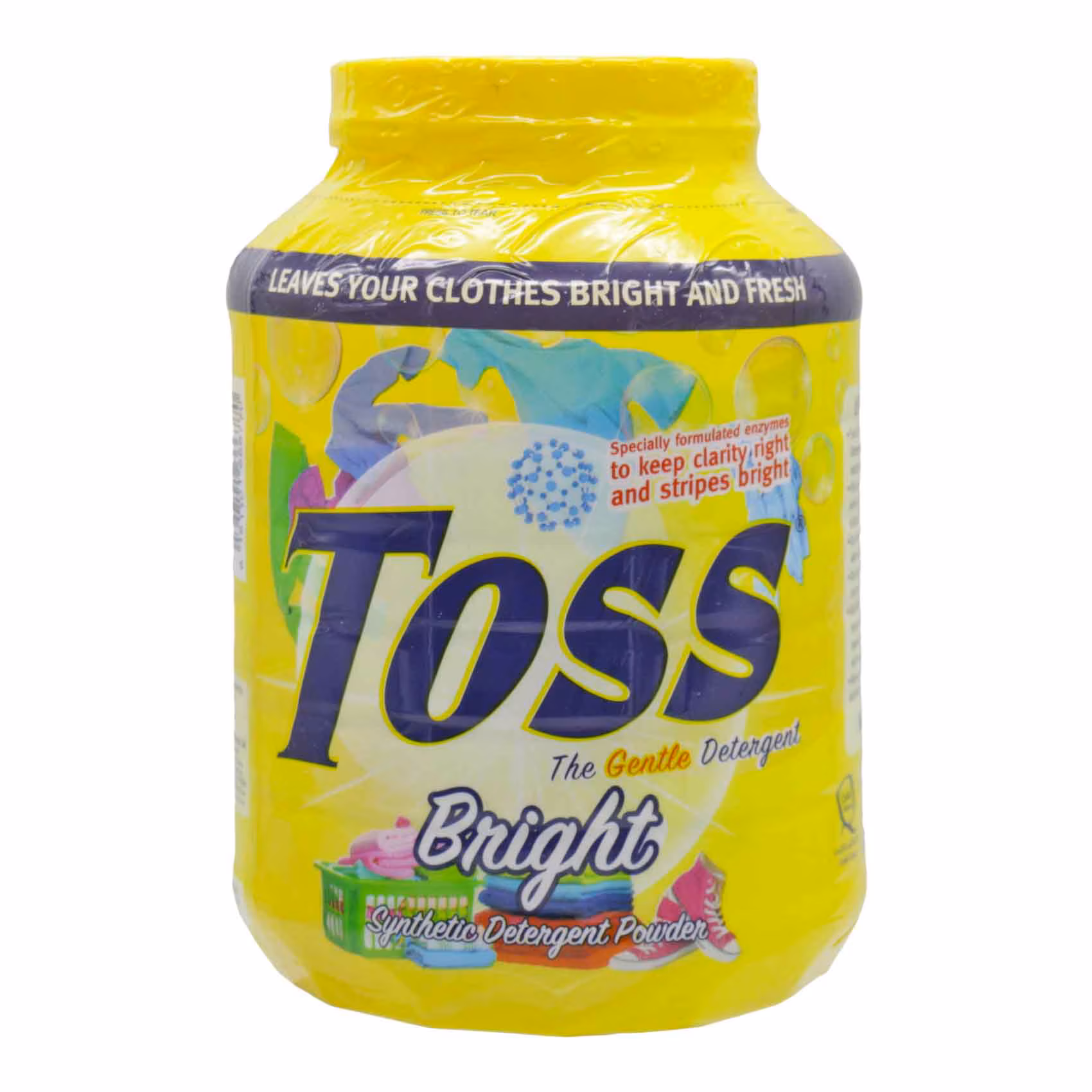 Toss bright deter powder jar 1kg