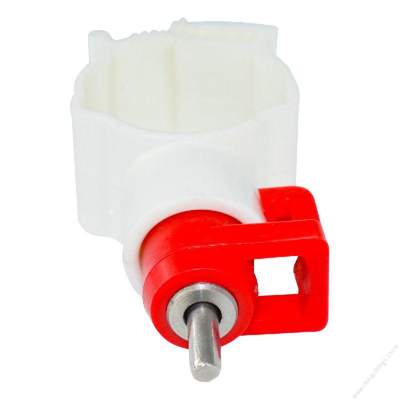 Automatic Poultry Nipple Drinkers White