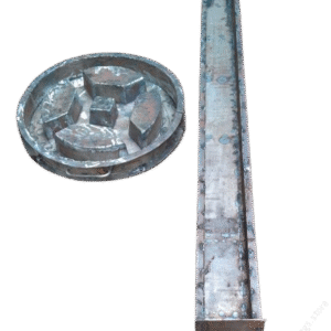 Dragon Fruit Fabricated Mold Pole & Round Top