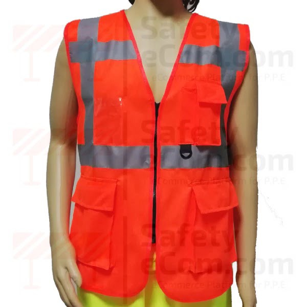 Executive Reflective Vest - Orange