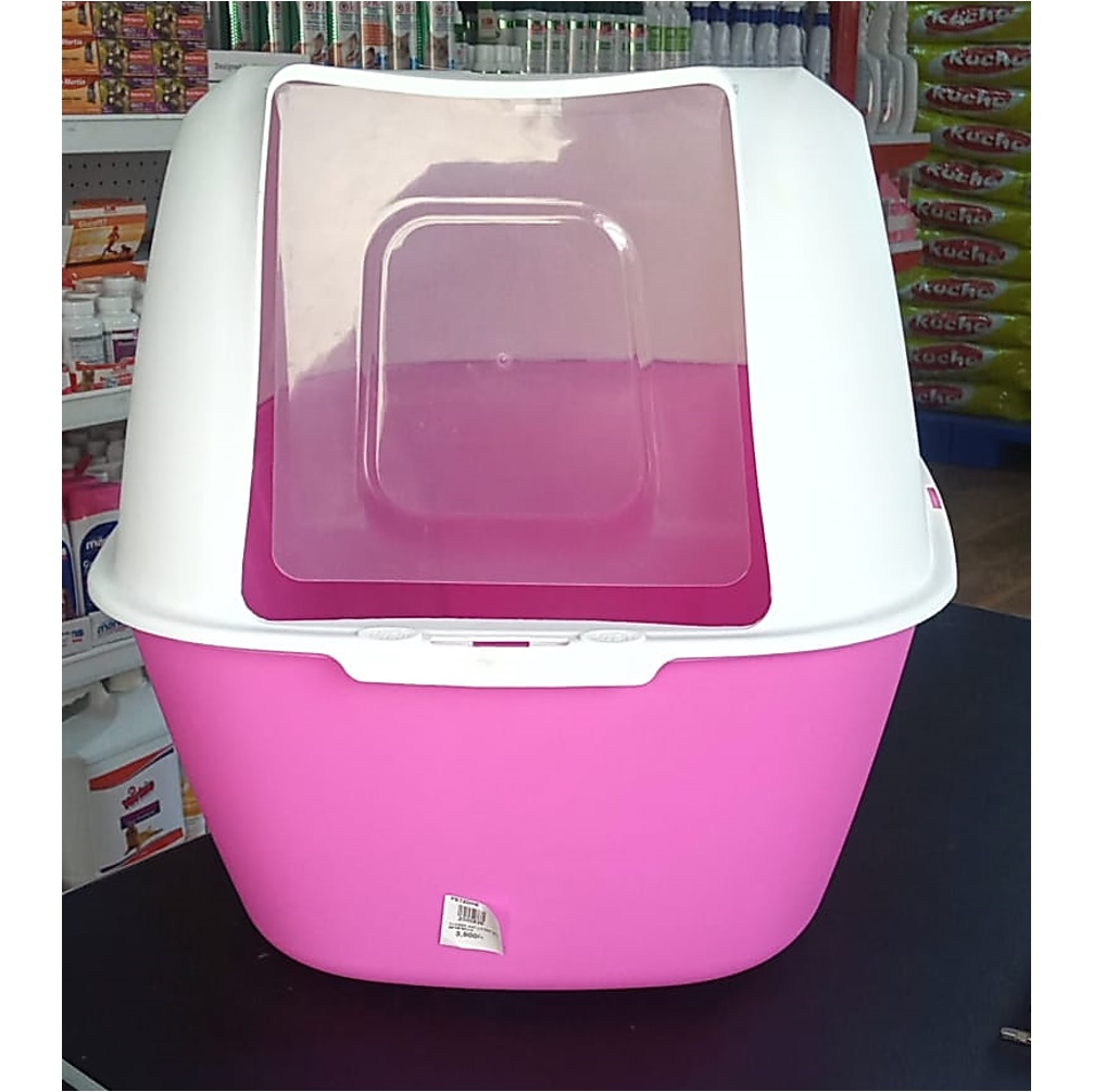 Fully Enclosed Cat Litter Box 1pc
