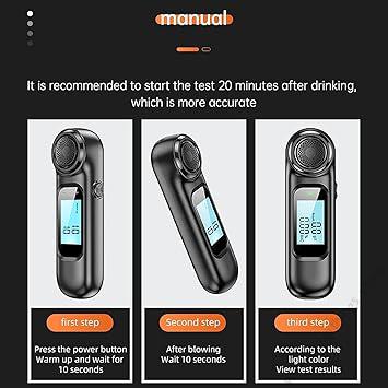 High-Precision Alcohol Tester 1pc