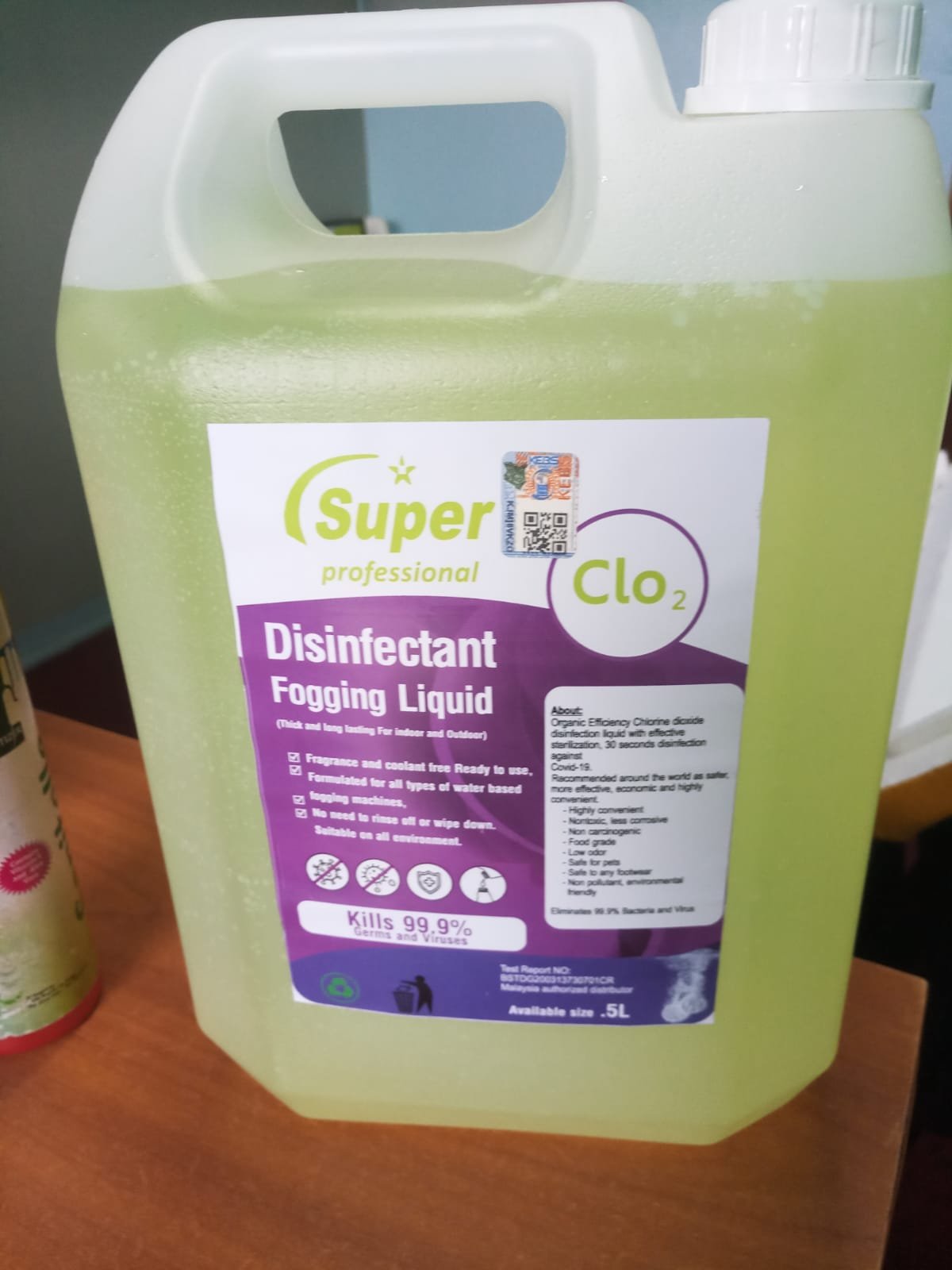 Disinfectant Fogging Liquid (5ltr) - Image 4