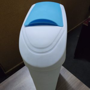 Sanitary Bin - White & Blue (18lt)