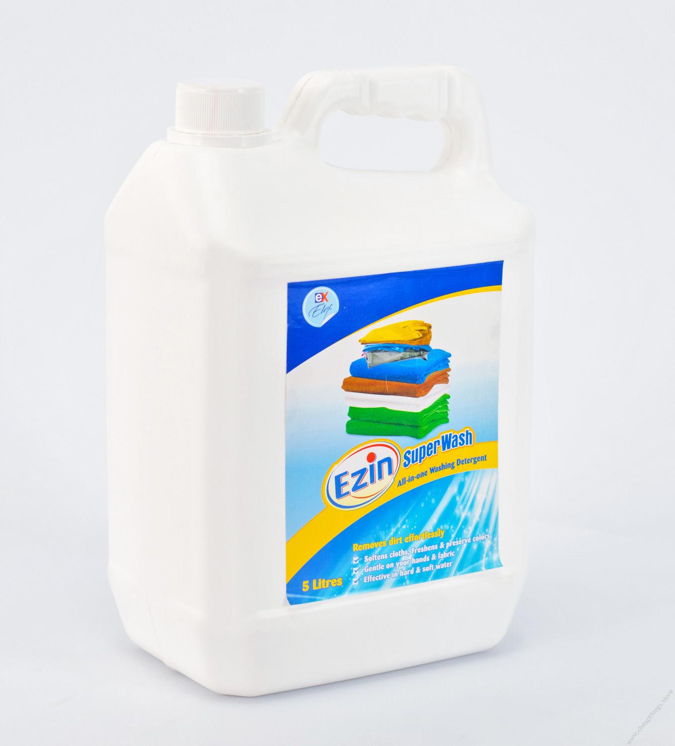 Ezin Super Wash Detergent (Hand and Machine-wash) 5L