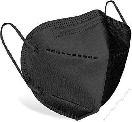 KN95 Mask Unvalved 3M Black 1pc