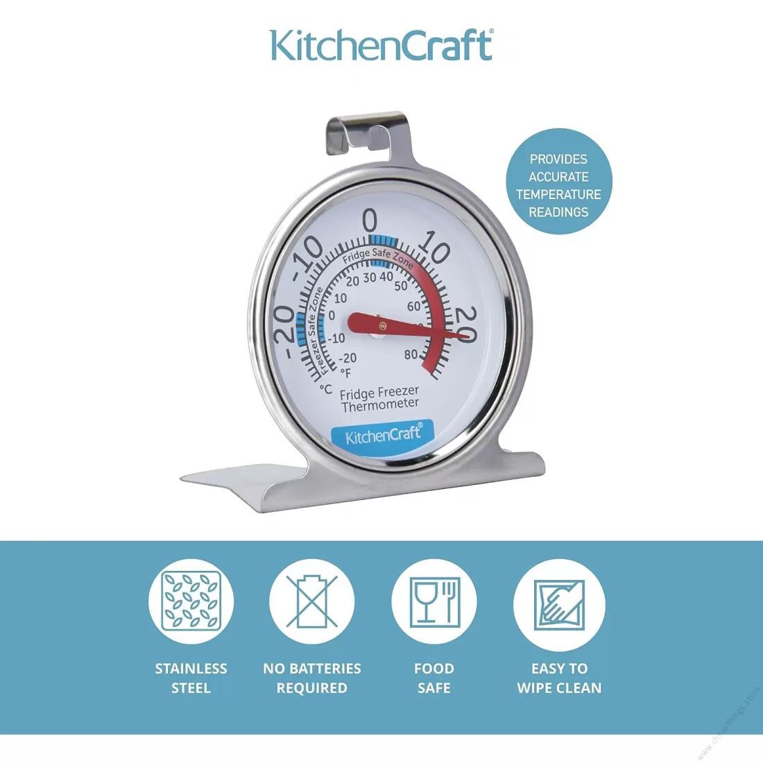 Masterclass Fridge & Freezer Thermometer