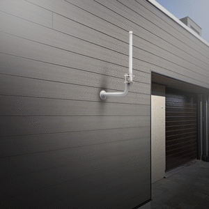 Antenna Mounting Kit: L-type wall mounting pole