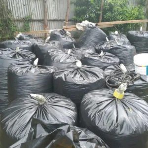 Large Black Silage Tubes 300kg