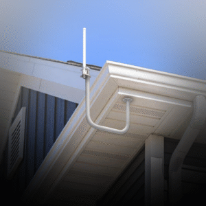 Antenna Mounting Kit: Large U-shaped hoisting pole