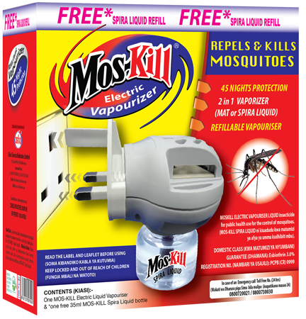 Mos-Kill Spira Vapouriser (35ml)