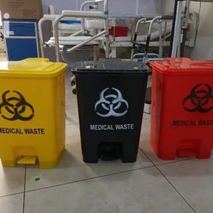 Biohazard Step Pedal Waste Bin (30ltrs)