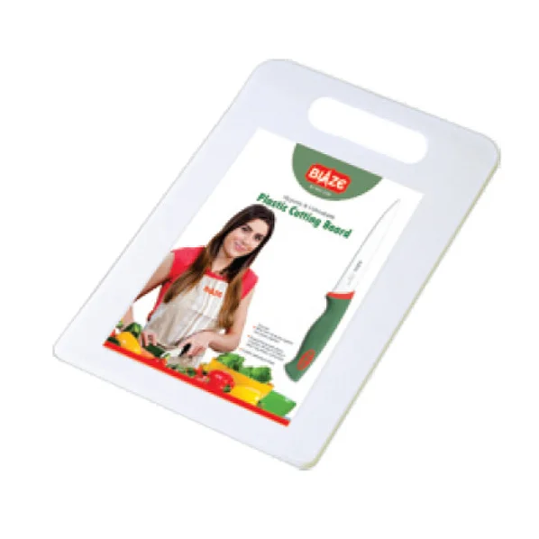Plastic Chopping Board White 1pc