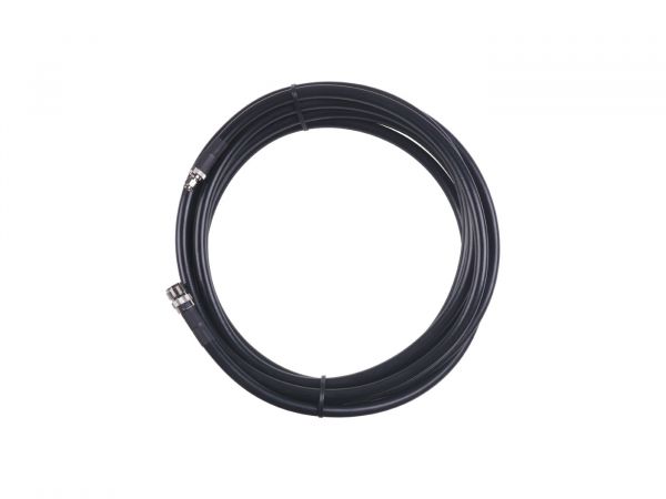 N Female to RP-SMA Male Cable - CFD200 Black - 5m