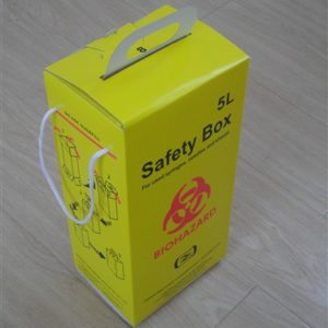 Safety Box for Used Syringes & Needles - 5ltr