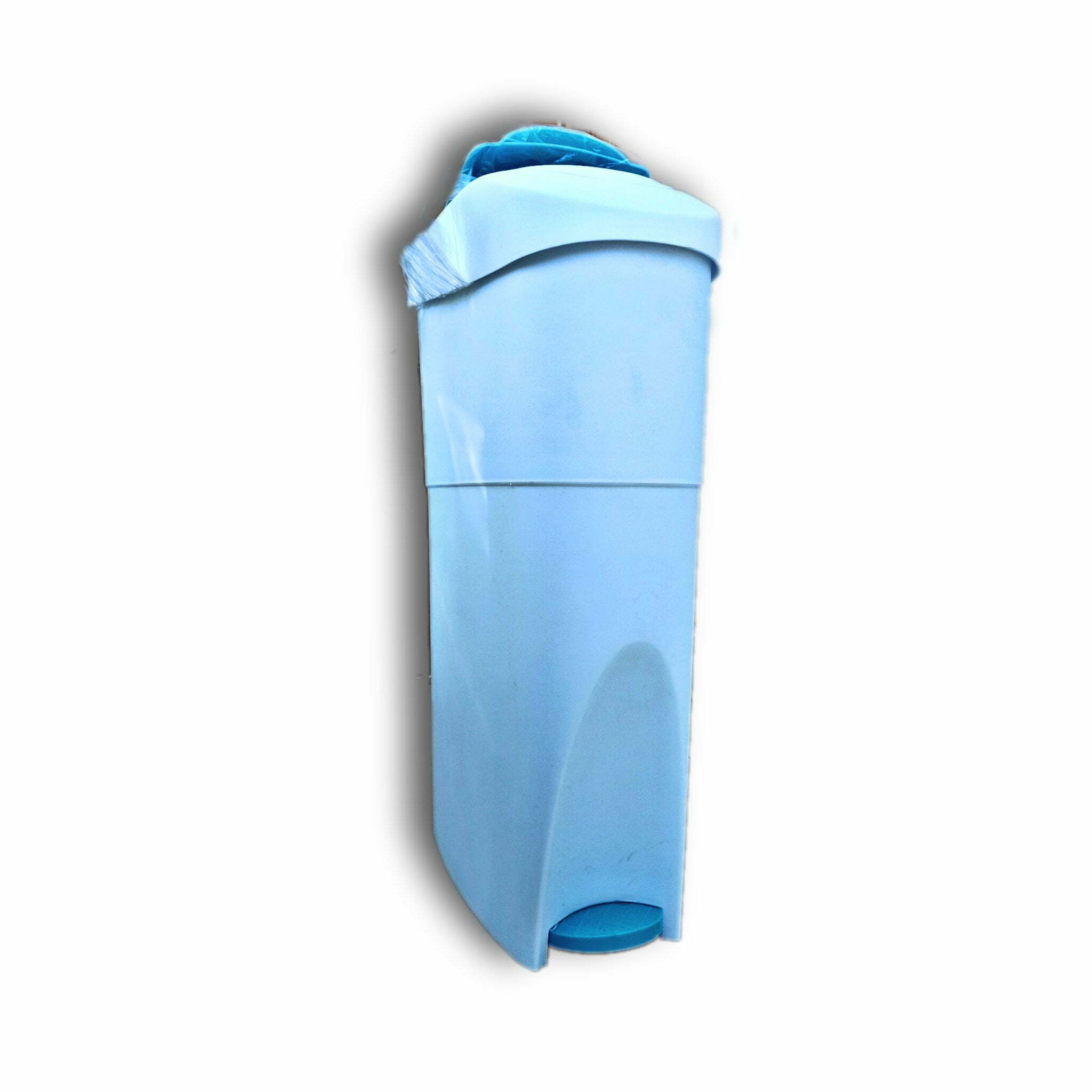 Sanitary Bin Sky Blue Pedal - 18ltr