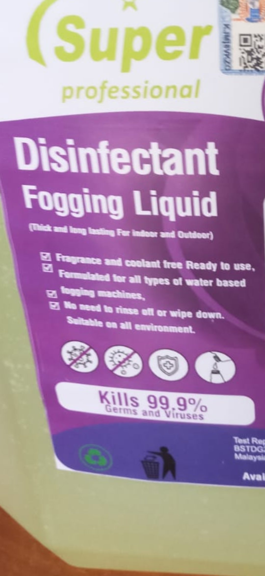 Disinfectant Fogging Liquid (5ltr) - Image 5