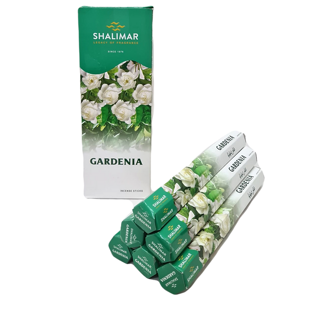 Shalimar Gardenia Incense Sticks (Pack of 6)