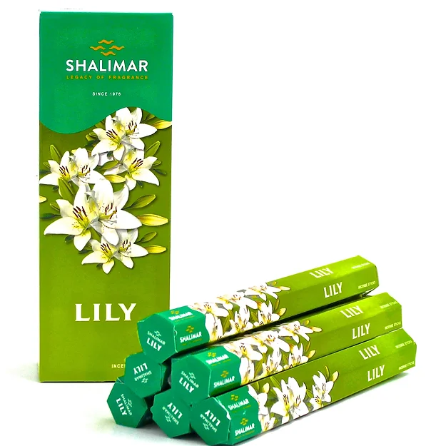Shalimar Lily Incense Sticks (Pack of 6)