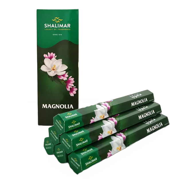 Shalimar Magnolia Incense Sticks (Pack of 6)