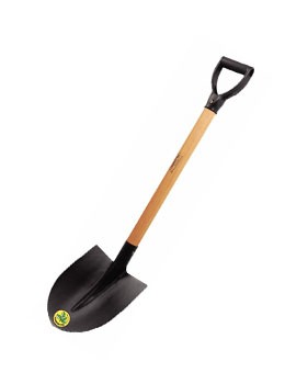 Spade Wooden Handle