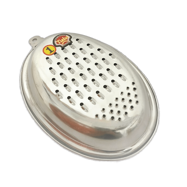 Stainless Steel Oval Grater No.4