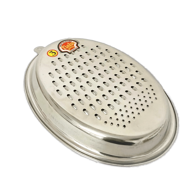 Stainless Steel Oval Grater No.4