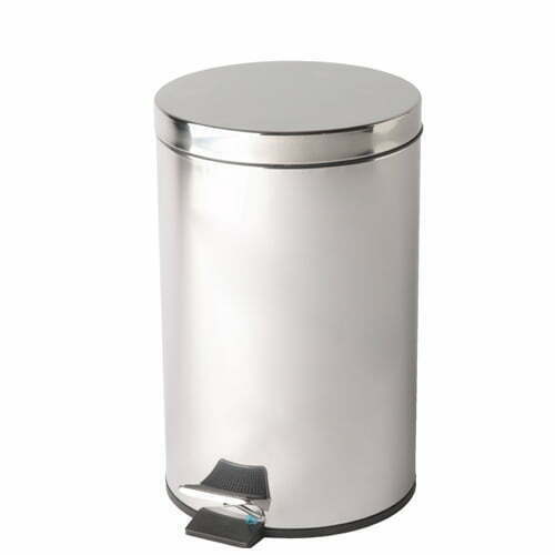 Stainless Steel Pedal Bins - 12Ltr