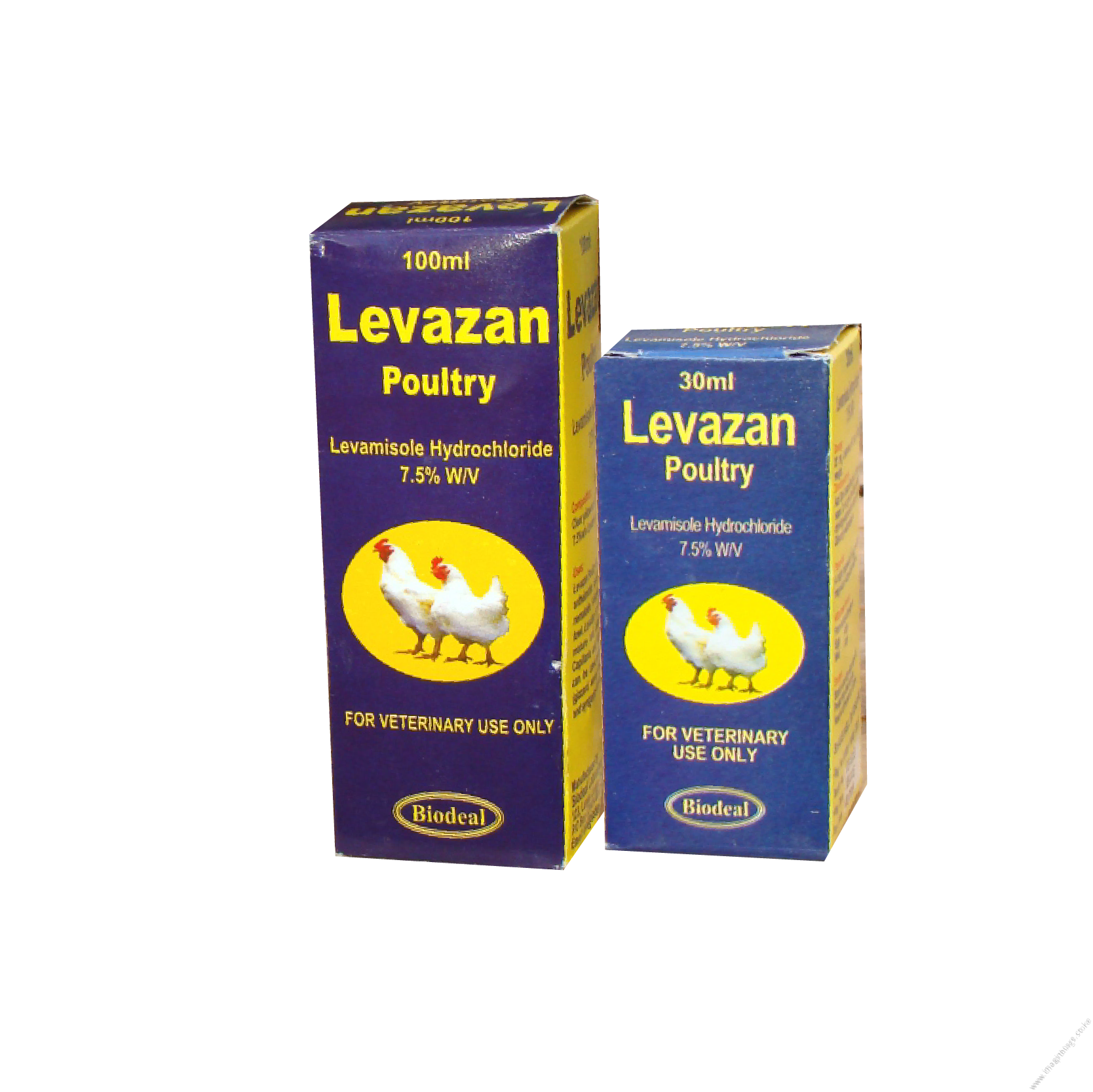 Levazan Poultry (Levamisole Hydrochloride 7.5%w/V) 50ml
