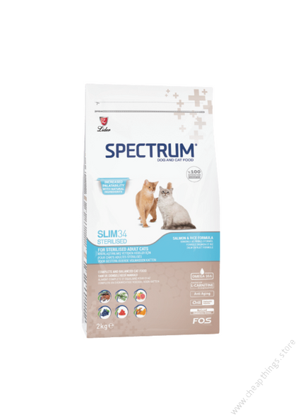 Spectrum Ultra-Premium Adult Cat Food– SLIM34 2KG