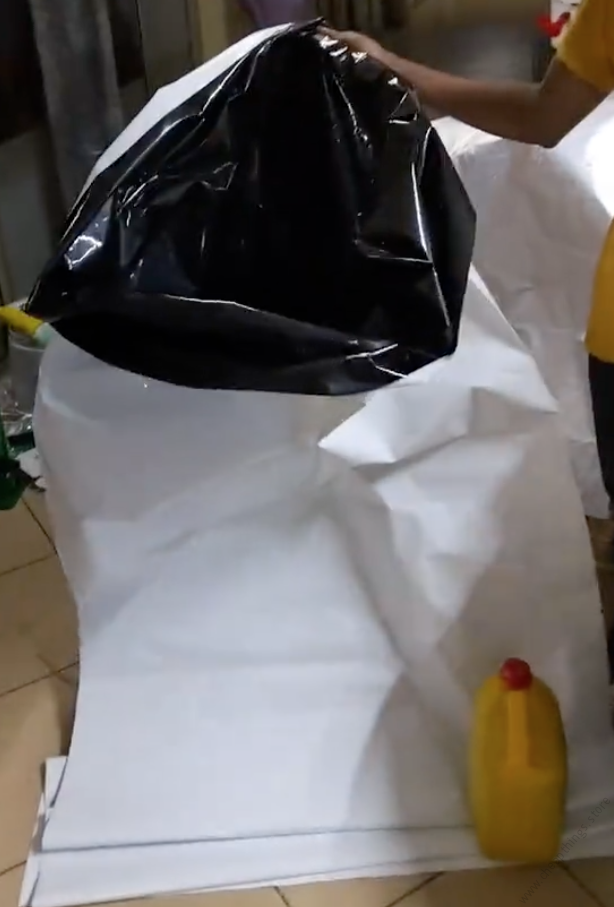 White Silage Bag 400kg