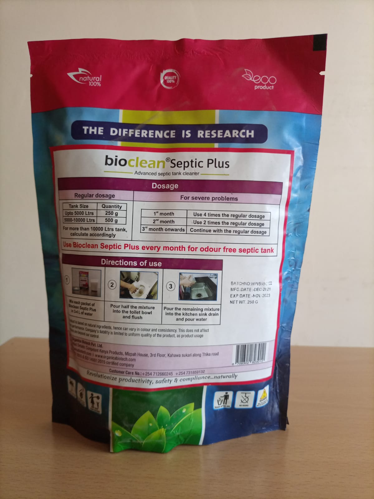 Grease Trap and Kitchen Drain Bacteria - 250g - Image 2